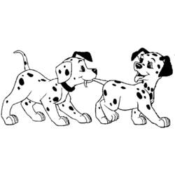 Coloring page: 101 Dalmatians (Animation Movies) #129247 - Printable coloring pages