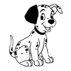 Coloring page: 101 Dalmatians (Animation Movies) #129254 - Printable coloring pages