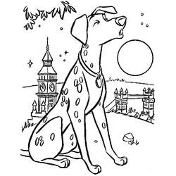 Coloring page: 101 Dalmatians (Animation Movies) #129255 - Free Printable Coloring Pages