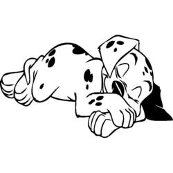 Coloring page: 101 Dalmatians (Animation Movies) #129274 - Free Printable Coloring Pages