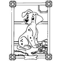 Coloring page: 101 Dalmatians (Animation Movies) #129276 - Printable coloring pages