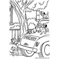 Coloring page: 101 Dalmatians (Animation Movies) #129279 - Free Printable Coloring Pages