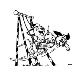 Coloring page: 101 Dalmatians (Animation Movies) #129281 - Free Printable Coloring Pages