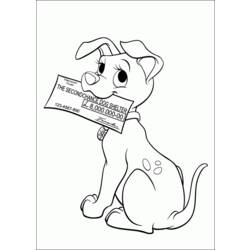 Coloring page: 101 Dalmatians (Animation Movies) #129285 - Free Printable Coloring Pages