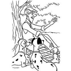 Coloring page: 101 Dalmatians (Animation Movies) #129287 - Free Printable Coloring Pages