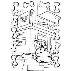 Coloring page: 101 Dalmatians (Animation Movies) #129290 - Free Printable Coloring Pages