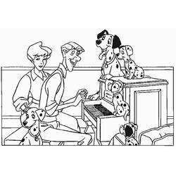 Coloring page: 101 Dalmatians (Animation Movies) #129297 - Printable coloring pages