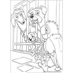 Coloring page: 101 Dalmatians (Animation Movies) #129301 - Free Printable Coloring Pages