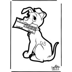 Coloring page: 101 Dalmatians (Animation Movies) #129311 - Free Printable Coloring Pages