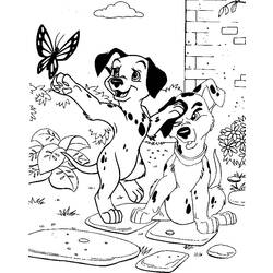 Coloring page: 101 Dalmatians (Animation Movies) #129319 - Free Printable Coloring Pages