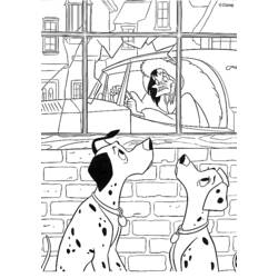 Coloring page: 101 Dalmatians (Animation Movies) #129324 - Free Printable Coloring Pages