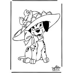 Coloring page: 101 Dalmatians (Animation Movies) #129330 - Free Printable Coloring Pages