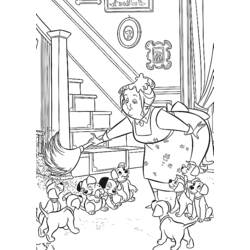 Coloring page: 101 Dalmatians (Animation Movies) #129335 - Free Printable Coloring Pages