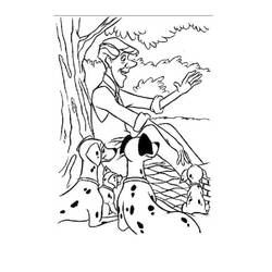 Coloring page: 101 Dalmatians (Animation Movies) #129340 - Free Printable Coloring Pages