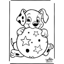 Coloring page: 101 Dalmatians (Animation Movies) #129342 - Free Printable Coloring Pages