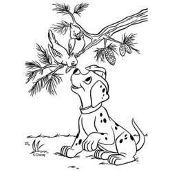 Coloring page: 101 Dalmatians (Animation Movies) #129345 - Free Printable Coloring Pages