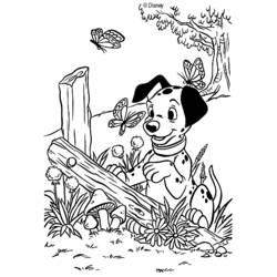 Coloring page: 101 Dalmatians (Animation Movies) #129346 - Free Printable Coloring Pages