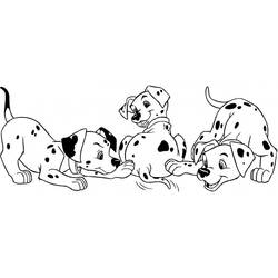 Coloring page: 101 Dalmatians (Animation Movies) #129348 - Free Printable Coloring Pages