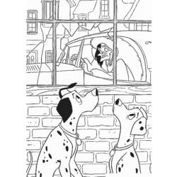 Coloring page: 101 Dalmatians (Animation Movies) #129361 - Free Printable Coloring Pages