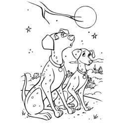 Coloring page: 101 Dalmatians (Animation Movies) #129371 - Free Printable Coloring Pages
