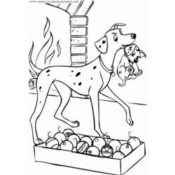 Coloring page: 101 Dalmatians (Animation Movies) #129379 - Free Printable Coloring Pages