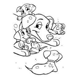 Coloring page: 101 Dalmatians (Animation Movies) #129388 - Free Printable Coloring Pages