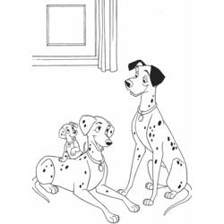 Coloring page: 101 Dalmatians (Animation Movies) #129392 - Free Printable Coloring Pages
