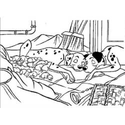 Coloring page: 101 Dalmatians (Animation Movies) #129394 - Free Printable Coloring Pages