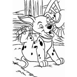 Coloring page: 101 Dalmatians (Animation Movies) #129399 - Free Printable Coloring Pages