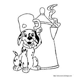 Coloring page: 101 Dalmatians (Animation Movies) #129405 - Free Printable Coloring Pages
