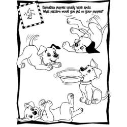 Coloring page: 101 Dalmatians (Animation Movies) #129407 - Free Printable Coloring Pages