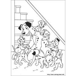 Coloring page: 101 Dalmatians (Animation Movies) #129409 - Free Printable Coloring Pages