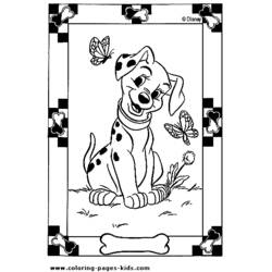 Coloring page: 101 Dalmatians (Animation Movies) #129422 - Free Printable Coloring Pages