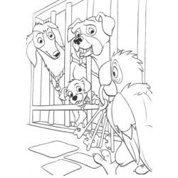 Coloring page: 101 Dalmatians (Animation Movies) #129423 - Free Printable Coloring Pages
