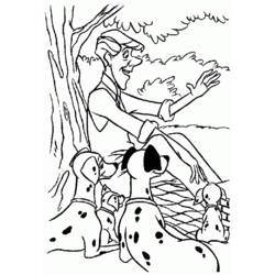 Coloring page: 101 Dalmatians (Animation Movies) #129430 - Free Printable Coloring Pages