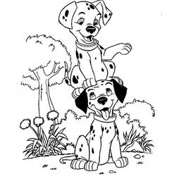 Coloring page: 101 Dalmatians (Animation Movies) #129431 - Printable coloring pages