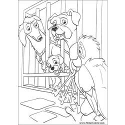 Coloring page: 101 Dalmatians (Animation Movies) #129450 - Free Printable Coloring Pages