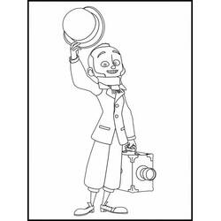 A Monster in Paris (Animation Movies) coloring page #194986 to print and color