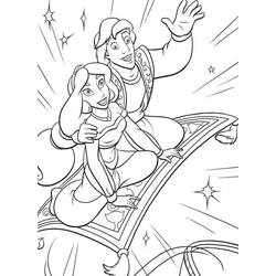 Coloring page: Aladdin (Animation Movies) #127588 - Printable coloring pages