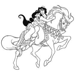 Coloring page: Aladdin (Animation Movies) #127593 - Free Printable Coloring Pages