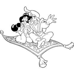 Coloring page: Aladdin (Animation Movies) #127599 - Printable coloring pages