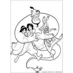 Coloring page: Aladdin (Animation Movies) #127602 - Free Printable Coloring Pages