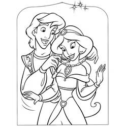 Coloring page: Aladdin (Animation Movies) #127603 - Printable coloring pages