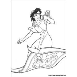 Coloring page: Aladdin (Animation Movies) #127604 - Free Printable Coloring Pages