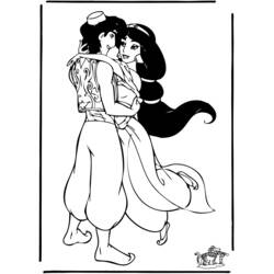 Coloring page: Aladdin (Animation Movies) #127613 - Free Printable Coloring Pages