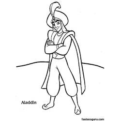 Coloring page: Aladdin (Animation Movies) #127616 - Free Printable Coloring Pages