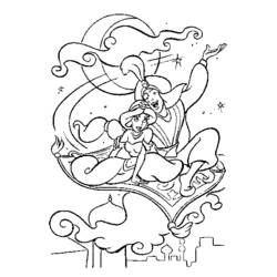 Coloring page: Aladdin (Animation Movies) #127629 - Free Printable Coloring Pages