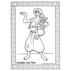 Coloring page: Aladdin (Animation Movies) #127630 - Free Printable Coloring Pages