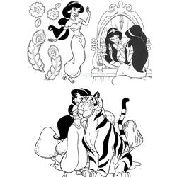 Coloring page: Aladdin (Animation Movies) #127650 - Free Printable Coloring Pages