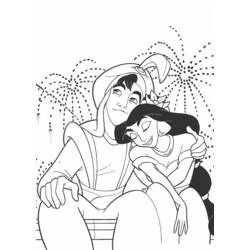 Coloring page: Aladdin (Animation Movies) #127667 - Free Printable Coloring Pages